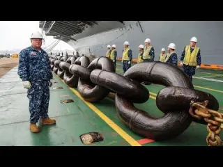 This Is How The World s Strongest Anchor Chains Are Made by