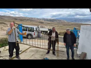 KOMŞUMUZUN YENİ EVİNE MERDİVEN KORKULUĞU YAPIYORUZ DAYANIŞMA