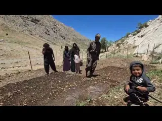 Nomadic Adventure Starting to Plant Vegetables on a New Farm