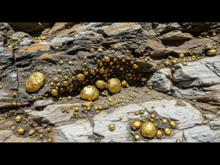 Prospecting for Gold in Raw Earth Unbelievable Haul