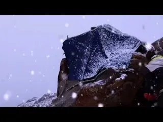 Trapped in a Brutal Snowstorm at My Remote Shelter Off Grid