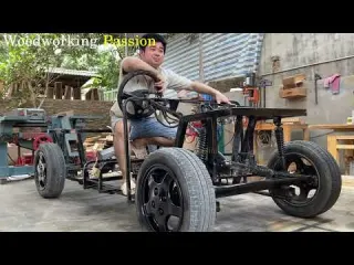 Inside a Pakistani Woodshop Turning Old Wood and Scrap