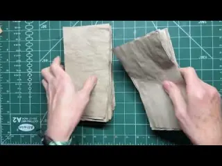 Bookbinding Making Mini Books out of Amazon Packaging