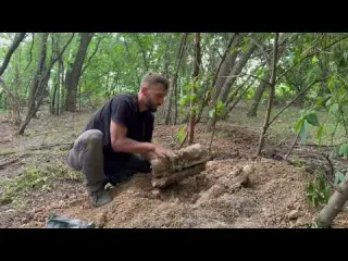 Building a Warm and Cozy Secret Shelter Deep Inside a large