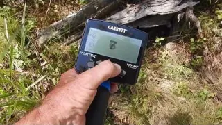 Garrett Vortex in Australia Overview Menu Controls