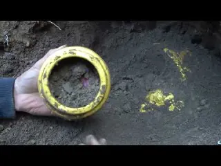 I found the treasure buried on the hillside for a long time