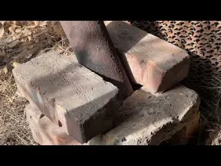 Building a paper honeycomb shelter Cozy home and warm stove