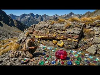 River Treasure Hunt Unearthing Gold Nuggets and Sparkling