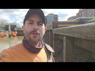 CASTLE RIVER DRAINED We search it for TREASURE