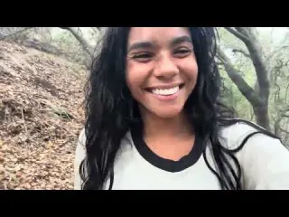 I hiked right before a RAINSTORM