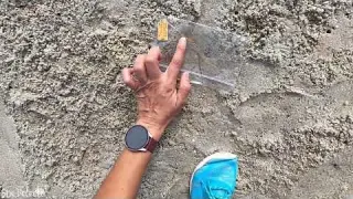 Beach Depth Testing Nokta Triple Score