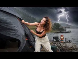 From C Heat to Severe Storm Swimming Solo Camping by the
