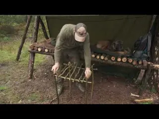 48 Hours of Relentless Rain With My Dog Primitive Survival