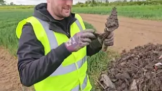 What did we find in the mud
