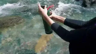 Solo Female ASMR Camping by a Wild River Nature Sounds