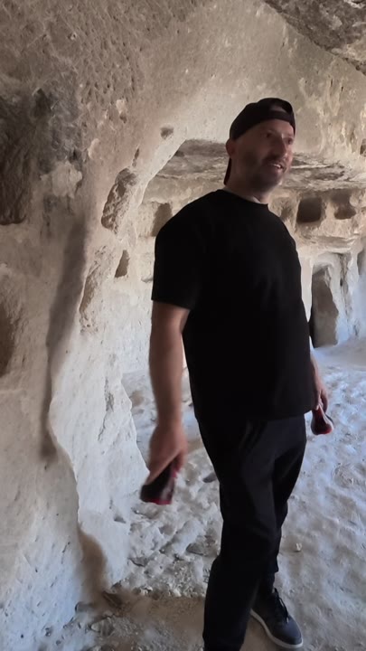 Yer Altı Şehrine Giriyoruz