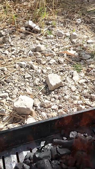 Doğada Mangal Kömürü Yakma
