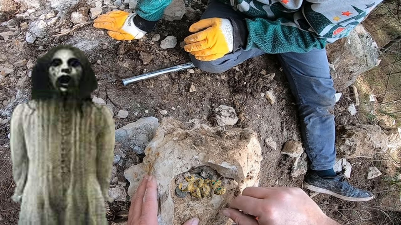 Kaya Küp Define Kasası Patladı Altınlar Çıktı