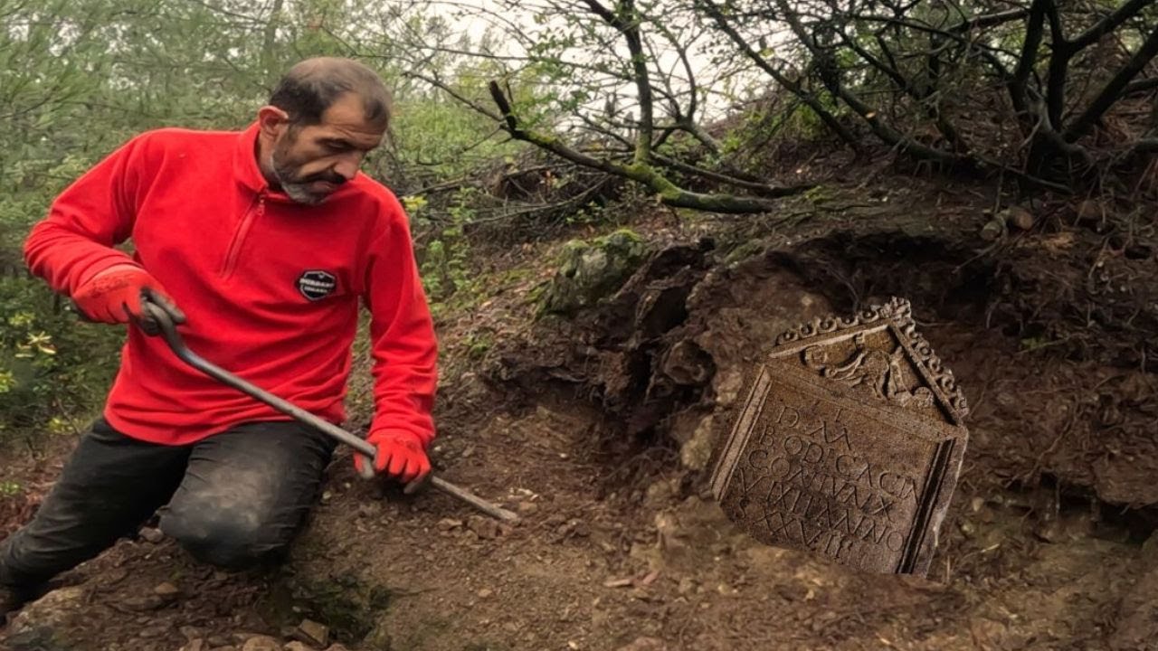 Höyük Mezarın İçi Define Dolu Dedektör Çıldırdı Açıyoruz