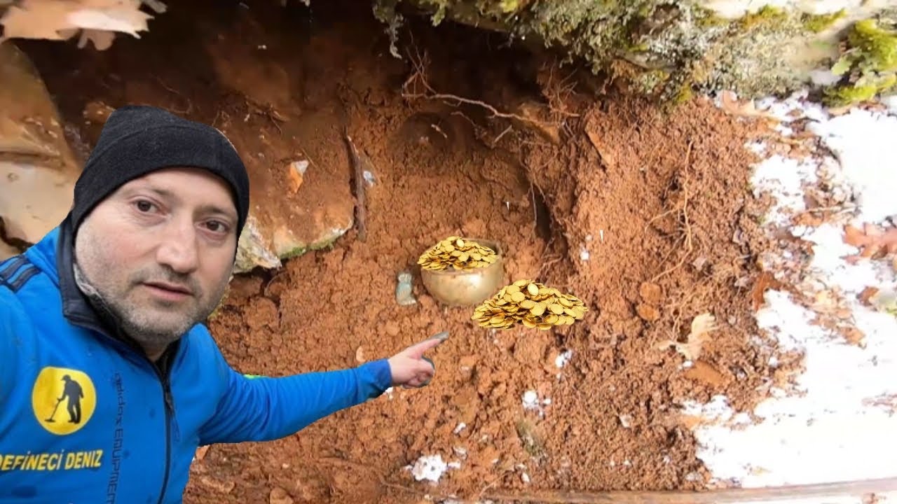 Karların Altındaki Define Kasası Altın Eserler Dolu