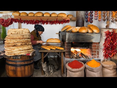 Lezgin Bread from Fresh Flour Rustic and Flavorful