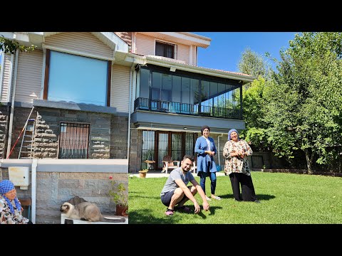 KIZ KARDEŞİMİN BAHÇESİNDE GÜZEL BİR GÜN HOŞ SOHBETLİ