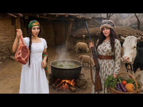 Mountain Village Life | Cooking Traditional Meatballs with
