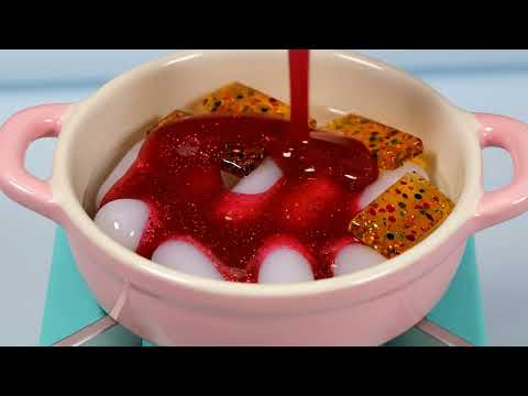 AI ASMR 유리 떡볶이 만들기