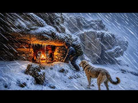Making safe shelter from rocks Escaping death in a