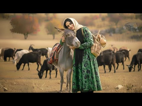 Village Life In Iran: Amazing Cooking & Donkey Riding By A