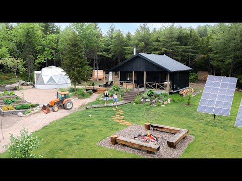 We Bought a $50K Cabin & Built an Off-Grid Homestead in 3