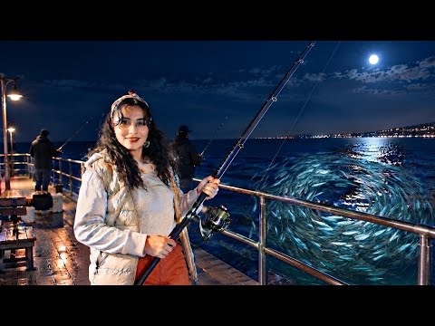 Kıyıda Balık Avı : Samsun İskelesinde İlk Kez Olta Attım !!