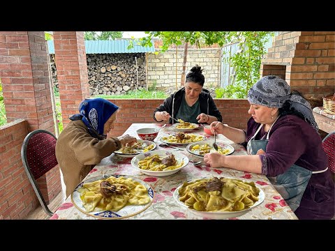 Traditional Azerbaijani Khinkali Recipe | Cherry Harvest
