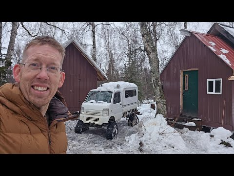 Rebuilding Off-Grid Cabin & Digging Well at Alaskan