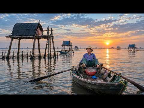 A Day in the Life of a 66-Year-Old Clam Farmer in Vietnam