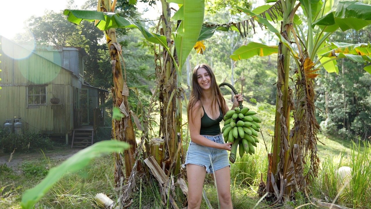 Growing my own Food and Building my own Home