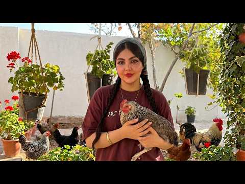 Rural Life: Cooking a Traditional and Delicious Iranian Dish