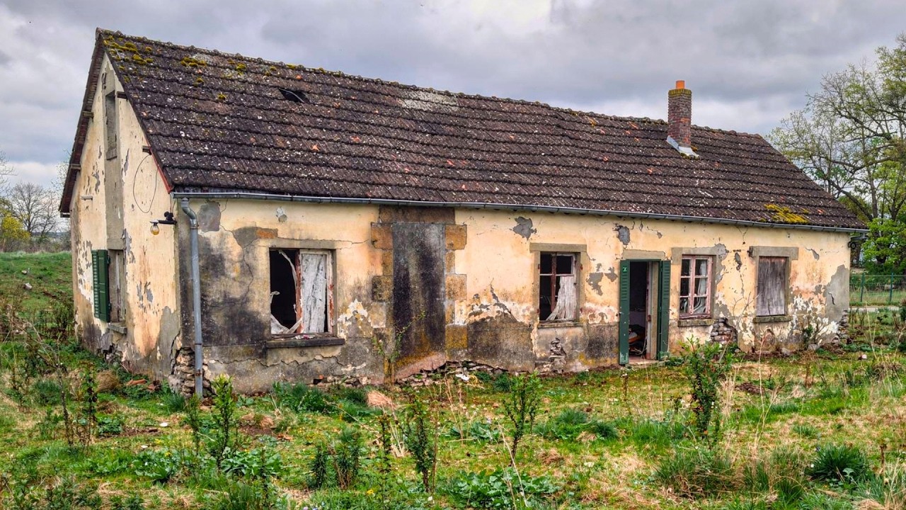 Men Transform Abandoned French House Under $80,000 Start