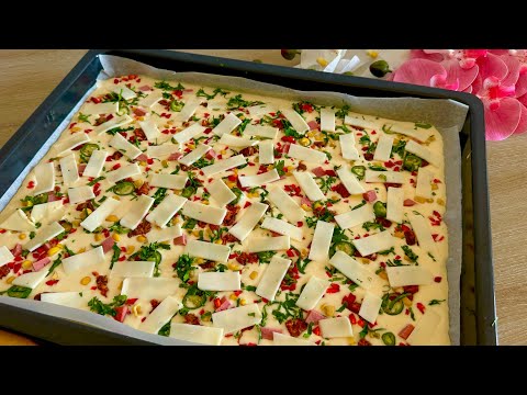 KAHVALTIYA 5 DAKİKADA KREP PİZZABU TARİFE