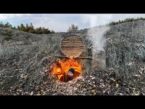Building a Secret Outdoor Dugout for Deep Underground