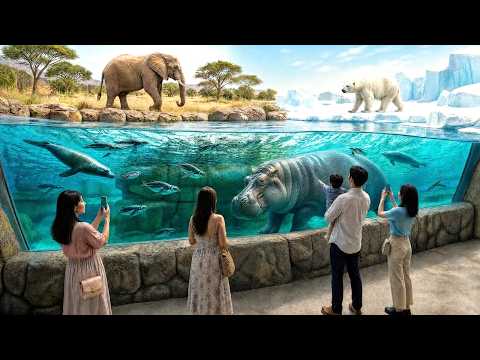 Osaka Tennoji Zoo: Japan's Amazing Animal Park (4K Walking
