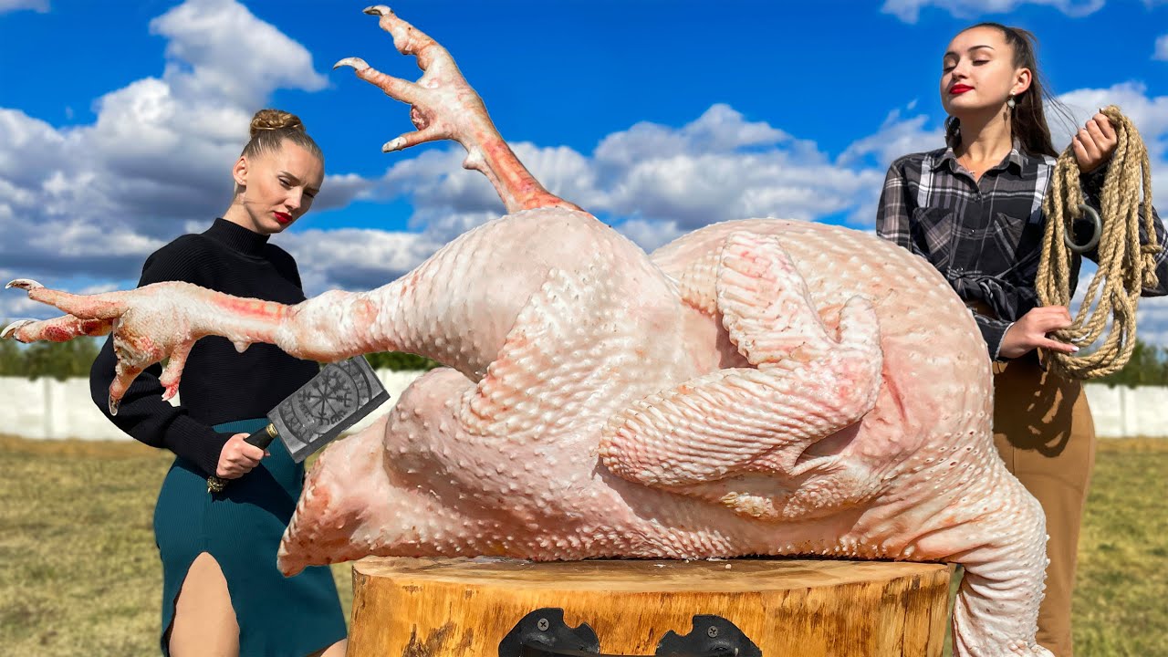 This Turkey Is Bigger Than an Ostrich 25KG Turkey Stuffed