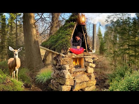 Building of the Shelter on a warm stove
