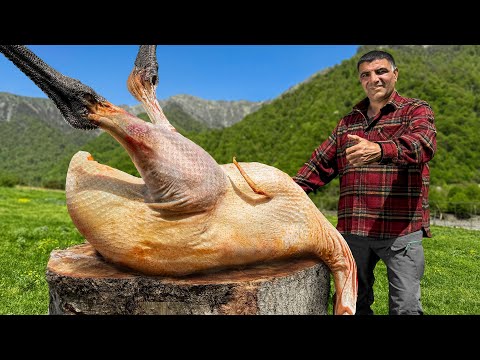 Baked A Giant Ostrich In An Underground Tandoor Unique