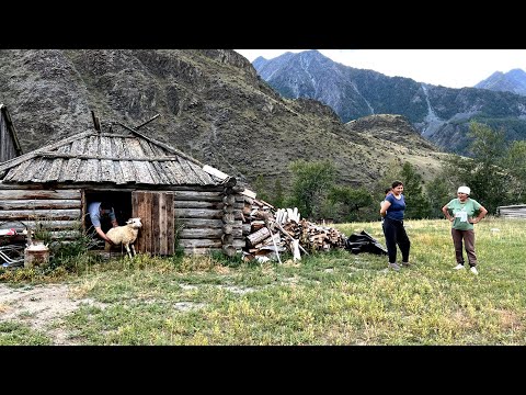 Village without Roads in the border of Russia, Mongolia,