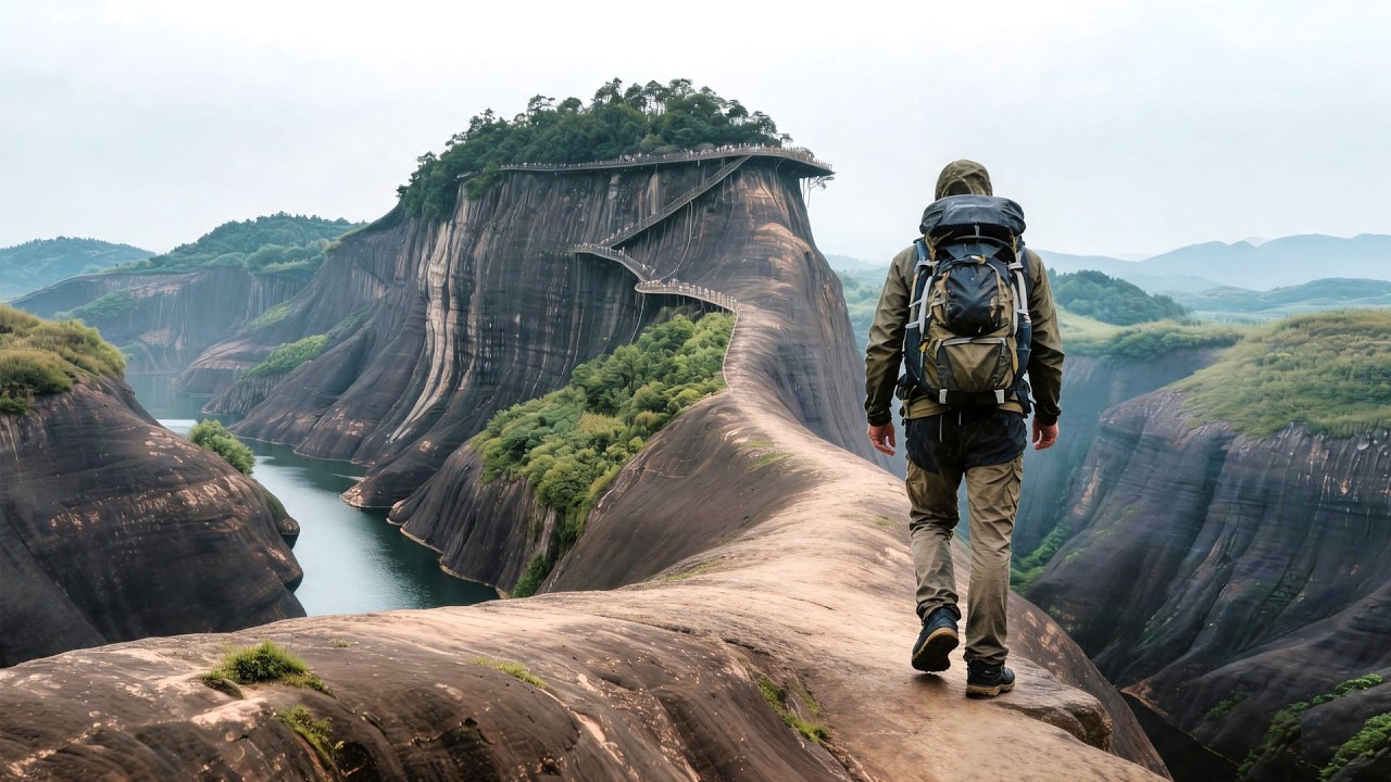 China's Craziest Place: Walking on a Dragon's Back