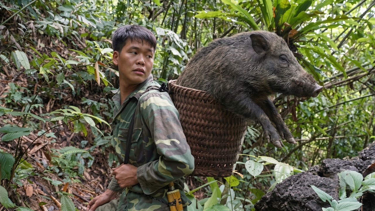 Solo Survival: Tracking Wild Boars Effective Traps