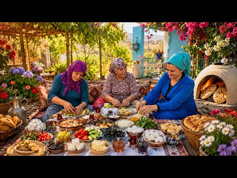 Köy Hayatı Sabah Kahvaltısı Village Breakfast Belgesel 4K