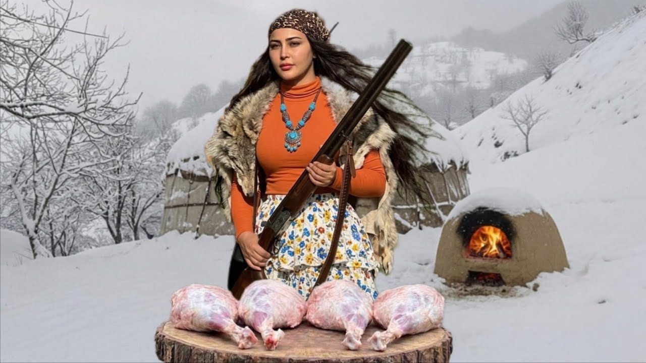 Village Life : A Snowy Day in a Small Mountain Village
