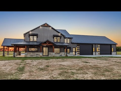 2025 NEW BARNDOMINIUM LUXURY HOUSE TOUR OUTSKIRTS OF DALLAS
